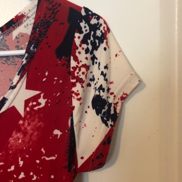 4th of July Red, White & Blue Sundress, Size L - Picture 11 of 15